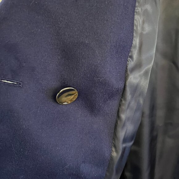 Serrano Soft Wool Coat - Navy, Large - NWT - Picture 4 of 8